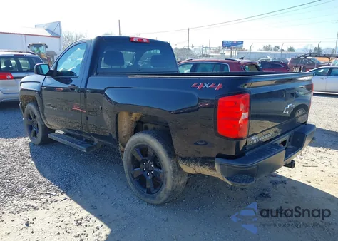 2018 Chevrolet Silverado 1500 Wt из США, поврежденный, VIN 1GCNKNEHXJZ151727